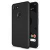 Dual Layer Texture Shockproof Case for Google Pixel 3 XL - Black
